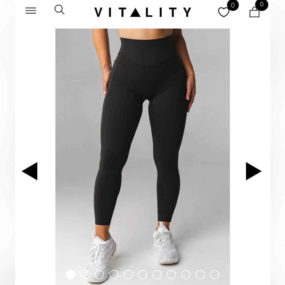 Balance Athletica Black Leggings